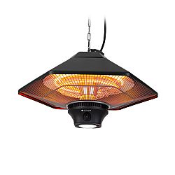 Blumfeldt Heat Hexa, infračervený ohřívač, 800/1200 W, halogen, IP34, LED, černý