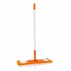 Brilanz Žinylkový mop s teleskopickou tyčí 120 cm, oranžová